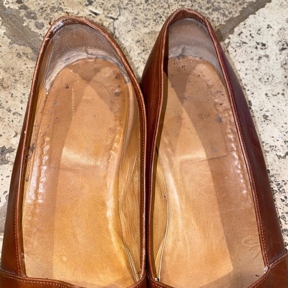 RALPH LAUREN Collection Made in Italy Brown Leather Flats Mens 10 main image 12